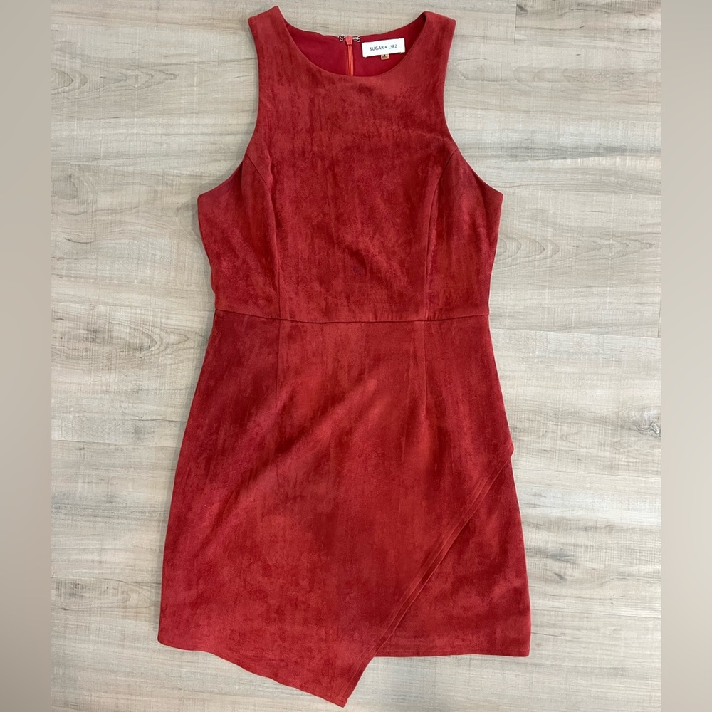 Rust Red Cocktail Dress